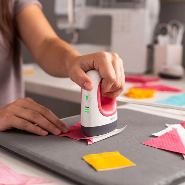EasyPress Mini, Raspberry + Essentials Iron -On Bundle